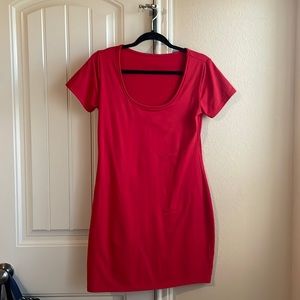 Mini BodyCon Red Dress